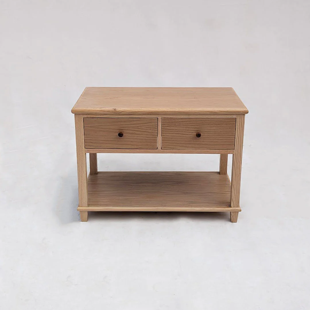BLEACHED OAK NIGHTSTANDS - Image 4